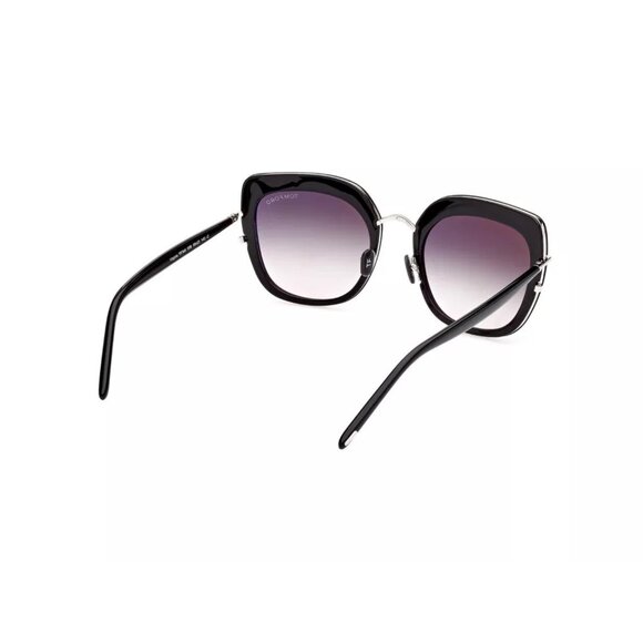 New Authentic Tom Ford Virginia FT0945-05B-55 Butterfly Sunglasses - Picture 3 of 5